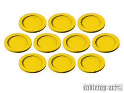 Skill and Squad Marker - 32mm Yellow (10)
